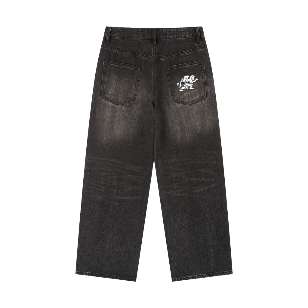 BLACK HEAVYWEIGHT JEANS