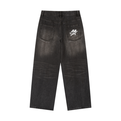 BLACK HEAVYWEIGHT JEANS
